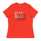 Dear black women's relaxed tee - you face scrutiny