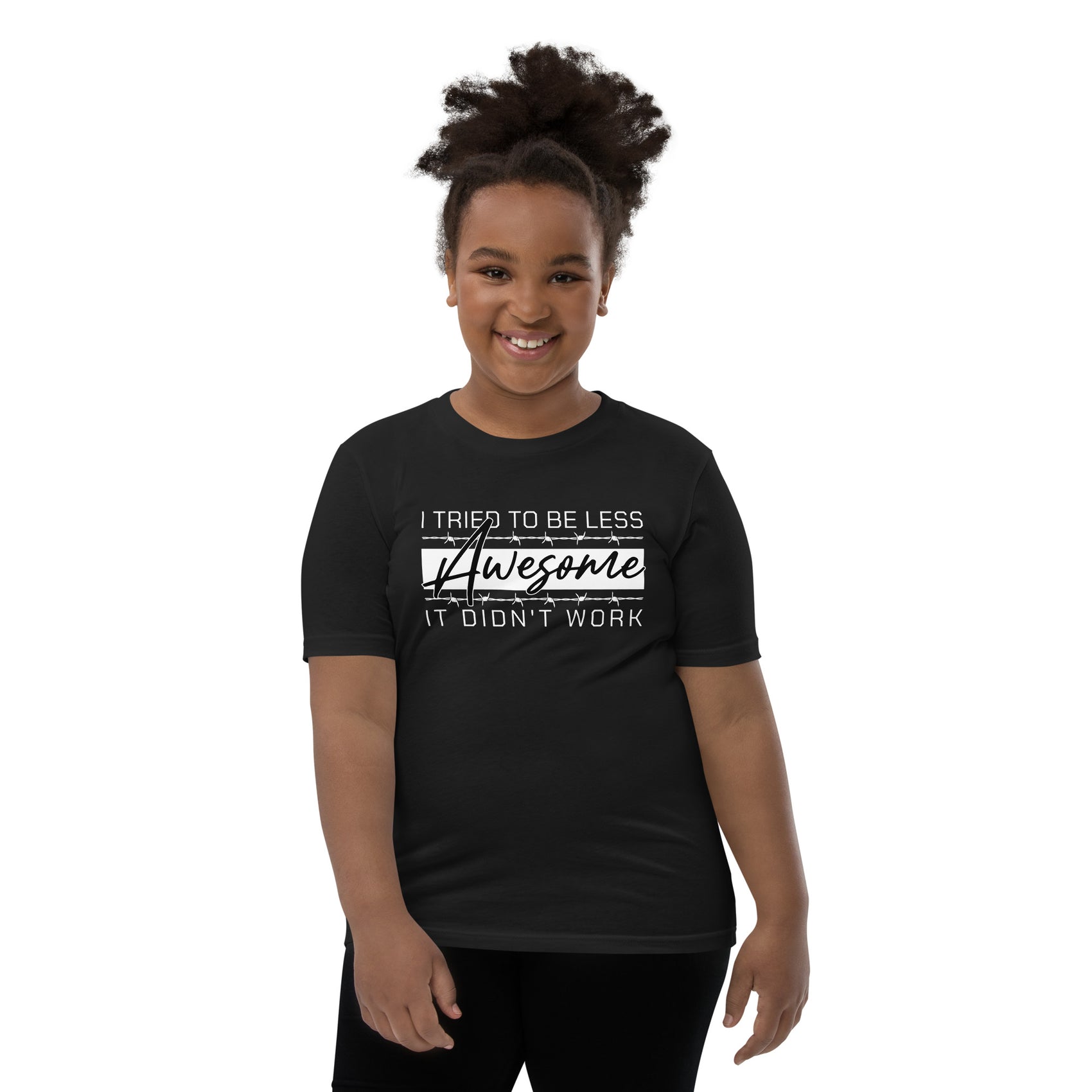Less awesome youth tee
